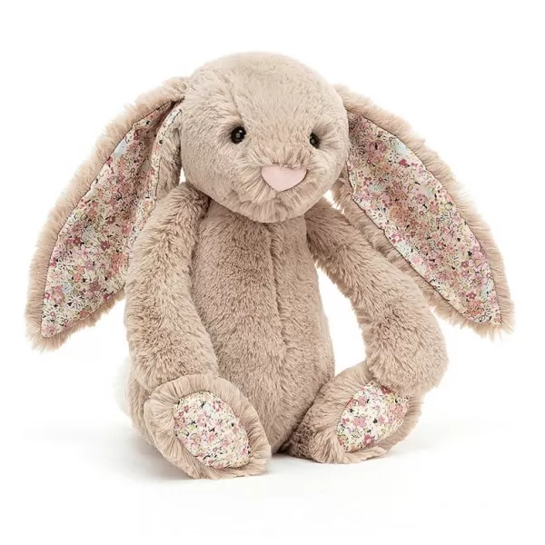 Clearance Jellycat Peluche Doudou Blossom Lapin Bea - Beige - H 18 Cm