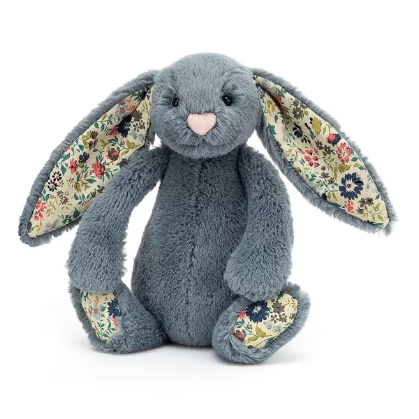 Hot Jellycat Peluche Lapin Blossom - H 18 Cm - Dusty Bleu