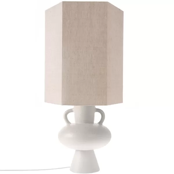 New HK Living Pied De Lampe Anses Blanc