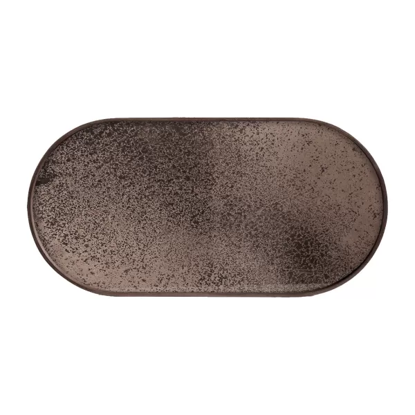 Cheap Ethnicraft Plateau Ovale En Miroir - Bronze