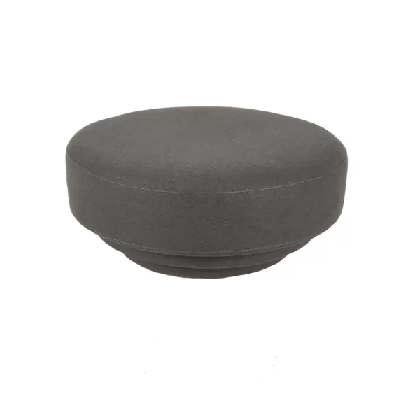 Discount ENOstudio Pouf Cornice Tissu - Gris