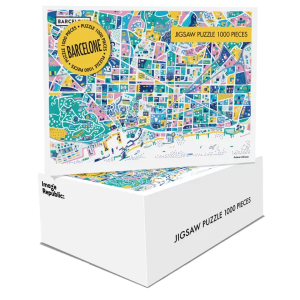 Online Image Republic Puzzle Barcelone - Antoine Corbineau - 1000 Pieces