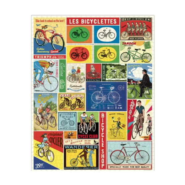 Best Sale Sélectionné par Fleux Puzzle Bicyclettes - 1000 Pieces