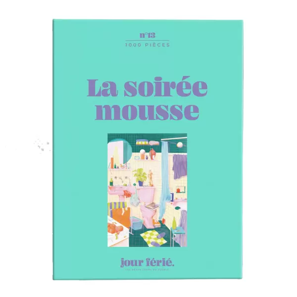 Discount Jour Férié Puzzle La Soiree Mousse - 1000 Pieces