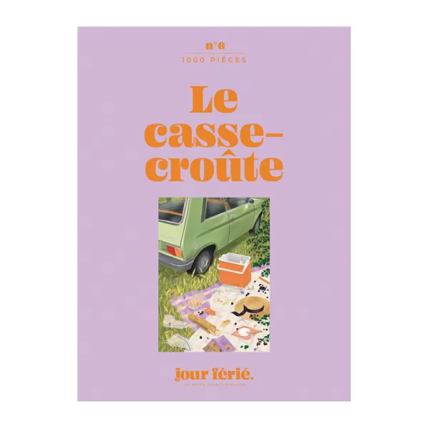 Store Jour Férié Puzzle Le Casse-Croute - 1000 Pieces