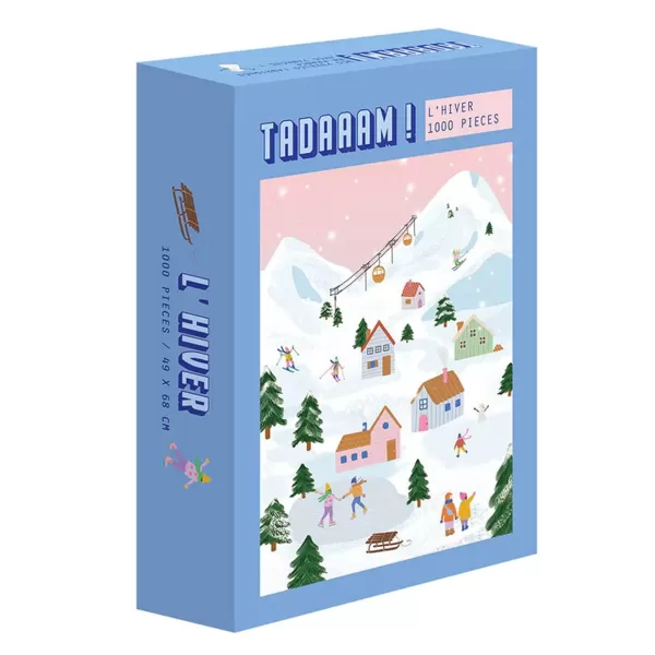 Online Sélectionné par Fleux Puzzle L'Hiver - 1000Pcs