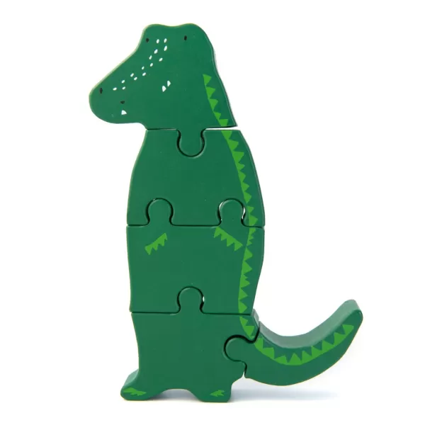 New Trixie Puzzle Mr Crocodile En Bois