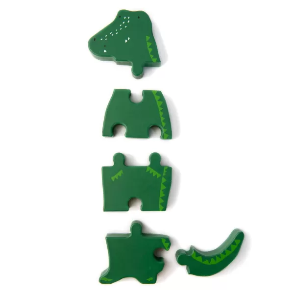 New Trixie Puzzle Mr Crocodile En Bois