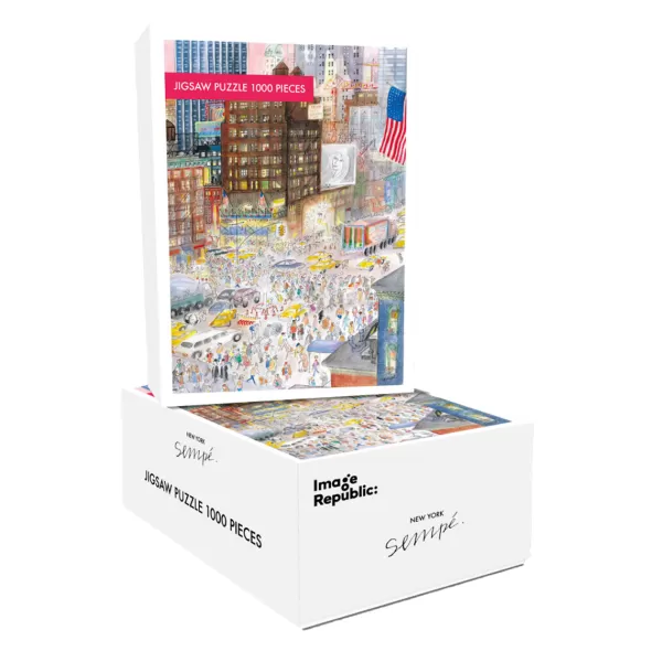 Hot Image Republic Puzzle New York - Sempe - 1000 Pieces