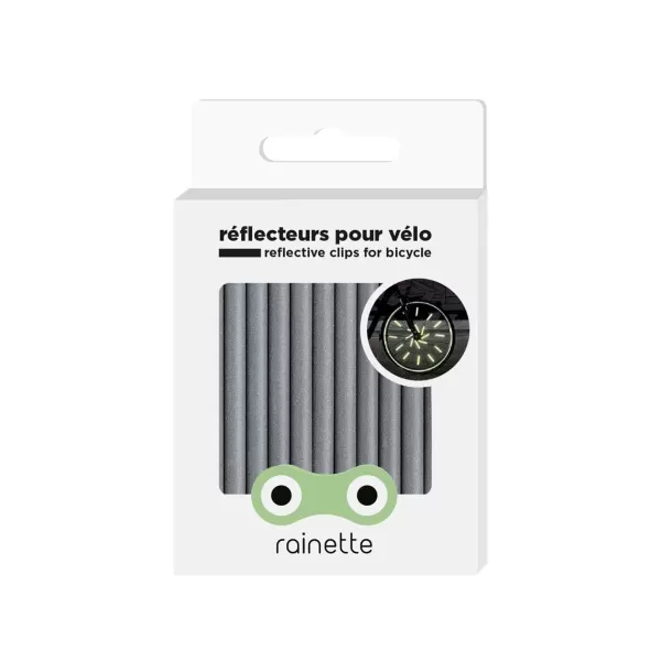 Discount Rainette Reflecteurs Pour Rayons De Velo Argent