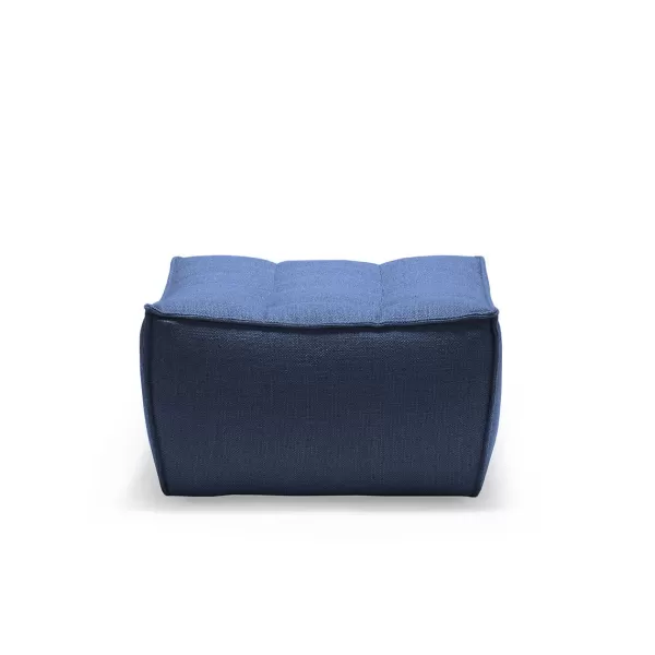 New Ethnicraft Repose-Pieds N701 - Bleu