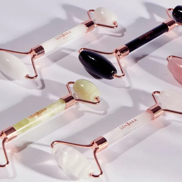 New Sélectionné par Fleux Roller Massage - Rose Quartz