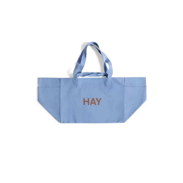 Outlet Hay Sac Weekend En Coton Recycle - Bleu Ciel