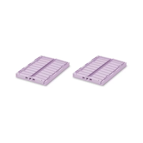 Shop Liewood Set De 2 Caisses Weston S - Lavande Clair