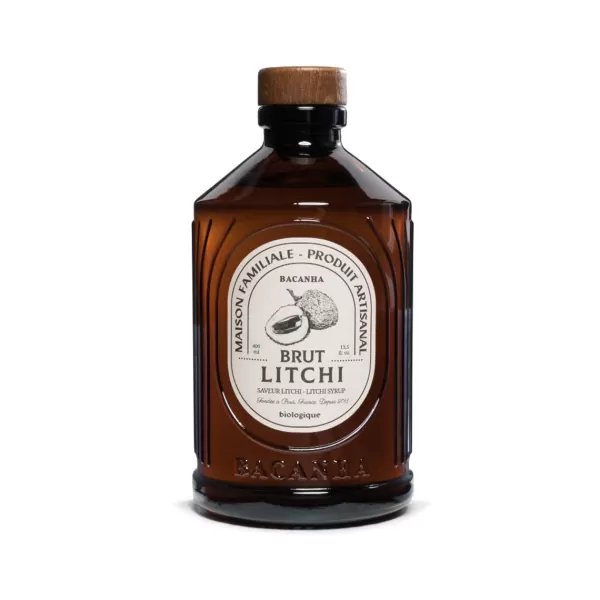 Online Bacanha Sirop Brut De Litchi Bio - 400Ml