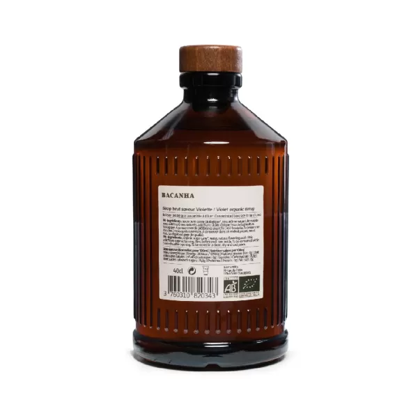 Store Bacanha Sirop Brut De Violette Bio - 400 Ml