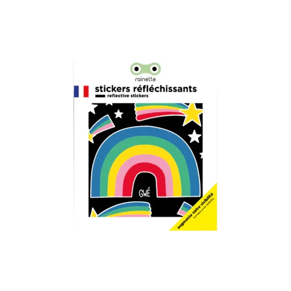 Shop Rainette Stickers Reflechissants - Arc-En-Ciel