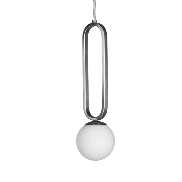 New ENOstudio Suspension Cime Argent Globe 12 Cm