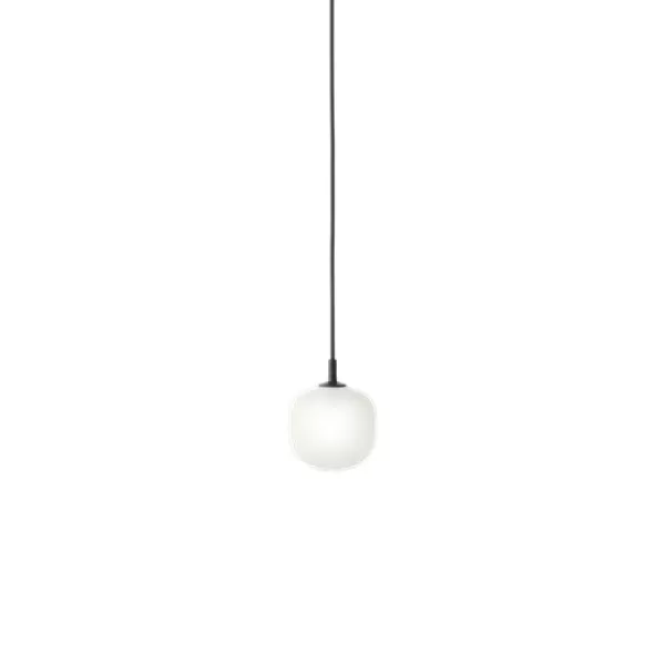 Outlet Muuto Suspension Rime Fil Noir - O 12 Cm