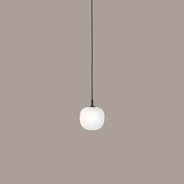 Outlet Muuto Suspension Rime Fil Noir - O 12 Cm