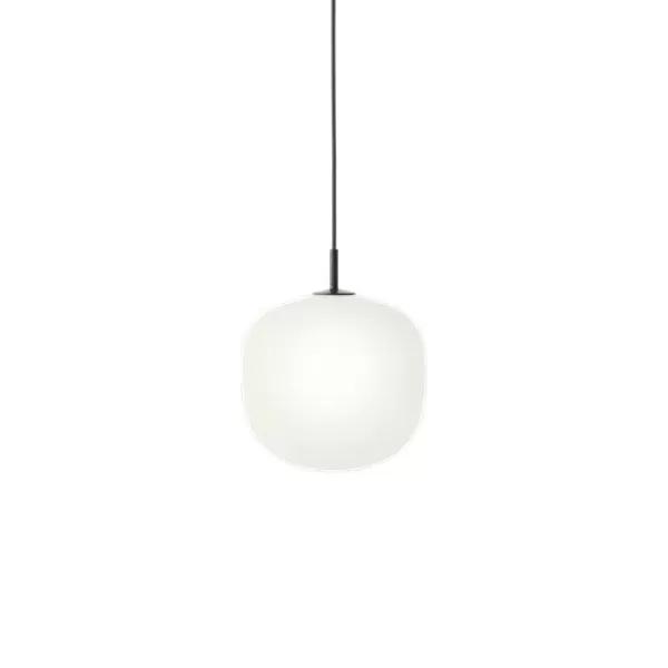 Store Muuto Suspension Rime Fil O 25 Cm - Noir