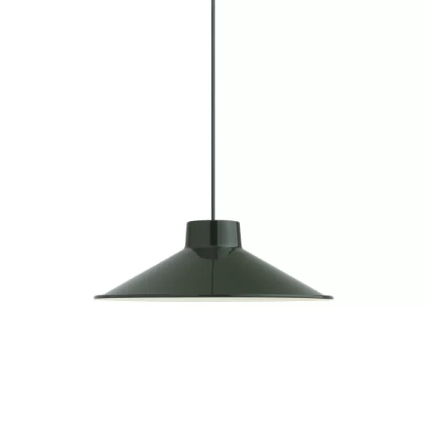 Best Sale Muuto Suspension Top - O 36 Cm - Vert Fonce