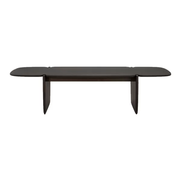 New Ethnicraft Table Basse Polished Imperfect En Acajou - Marron