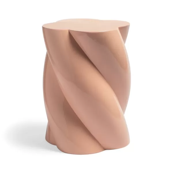 New &klevering Table D'Appoint Pilar Marshmallow - Rose