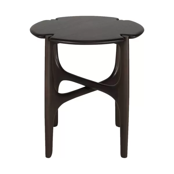 Best Sale Ethnicraft Table D'Appoint Polished Imperfect En Acajou - Marron