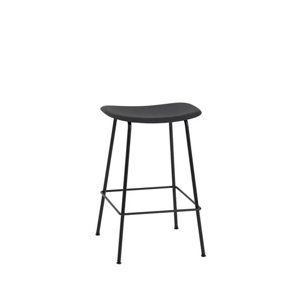 Cheap Muuto Tabouret De Comptoir Fiber Tube Noir