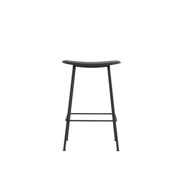 Cheap Muuto Tabouret De Comptoir Fiber Tube Noir