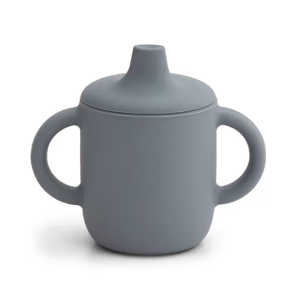 Outlet Liewood Tasse D'Apprentissage Neil En Silicone 150 Ml - Bleu Vague