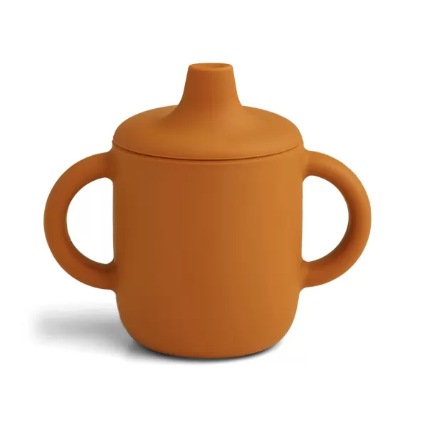 Outlet Liewood Tasse D'Apprentissage Neil En Silicone 150 Ml - Moutarde