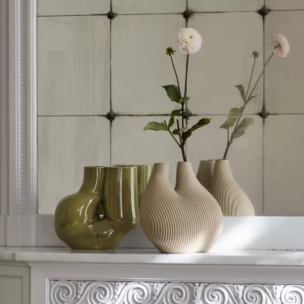 Flash Sale Hay Vase Chuby - Olive Vert