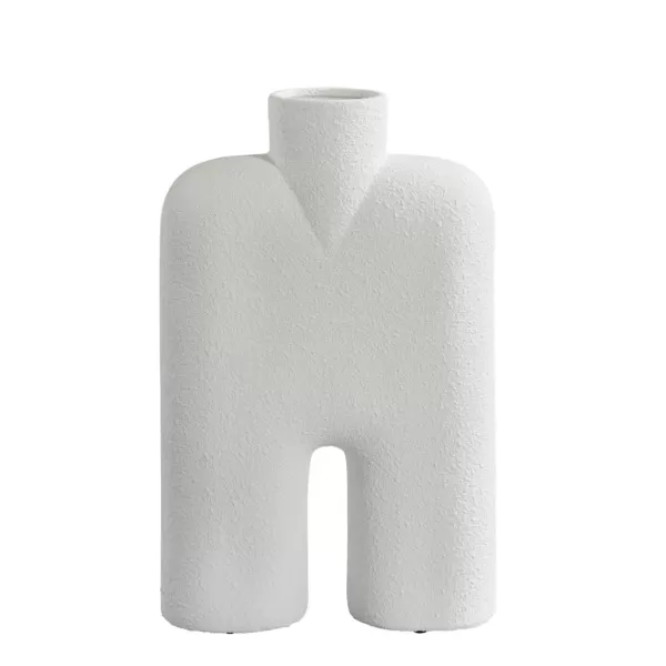 Cheap 101 Copenhagen Vase Cobra Grand En Ceramique - Blanc