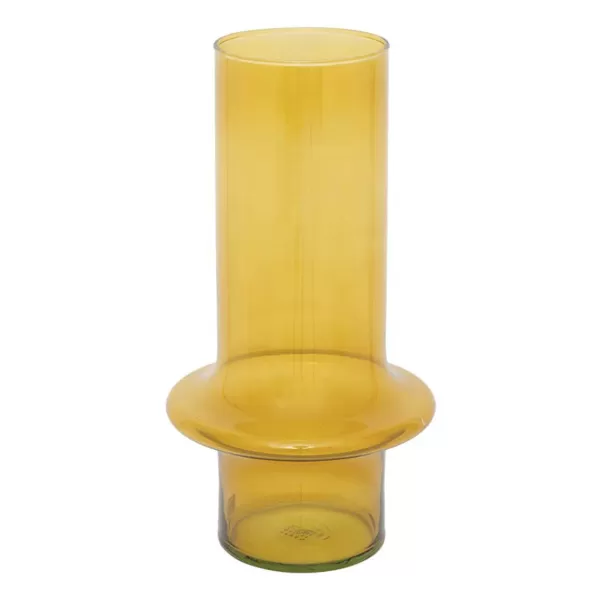 Best Sale Sélectionné par Fleux Vase En Verre Recycle - Jaune