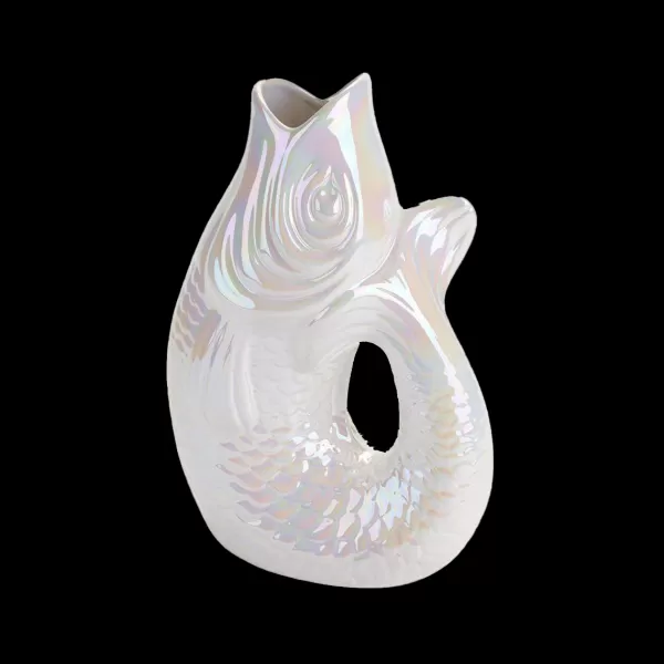 Flash Sale Sélectionné par Fleux Vase Monsieur Carafon Fish L - Pearl