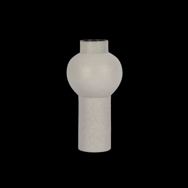 Outlet ENOstudio Vase Tenere En Ceramique - M - Blanc Casse