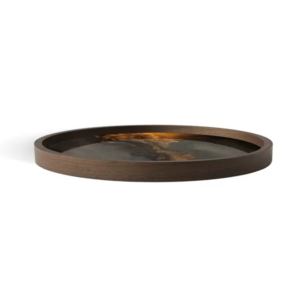 Discount Ethnicraft Vide-Poche En Verre - Bronze Organic - O 30 Cm